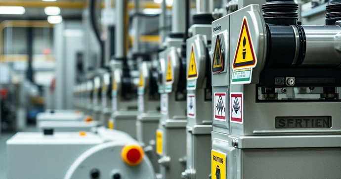 Adesivos de Seguran&ccedil;a para M&aacute;quinas