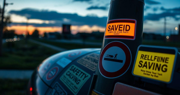 Adesivos Refletivos para Sinalização Eficientes
