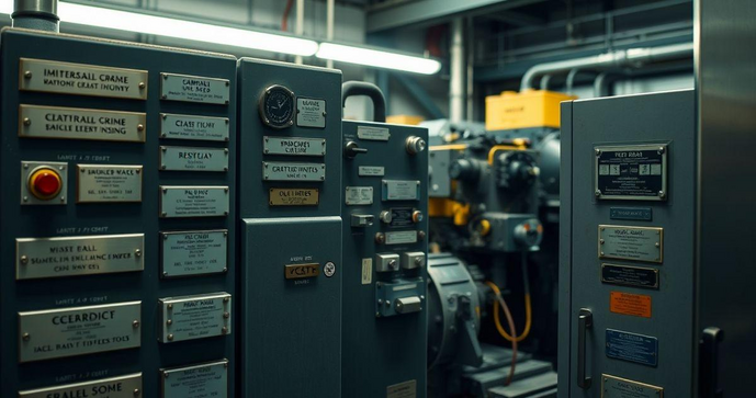 Como escolher Placas de identifica&ccedil;&atilde;o de equipamentos industriais eficientes