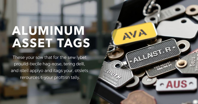 Etiqueta de Patrim&ocirc;nio em Alum&iacute;nio: Durabilidade e Praticidade