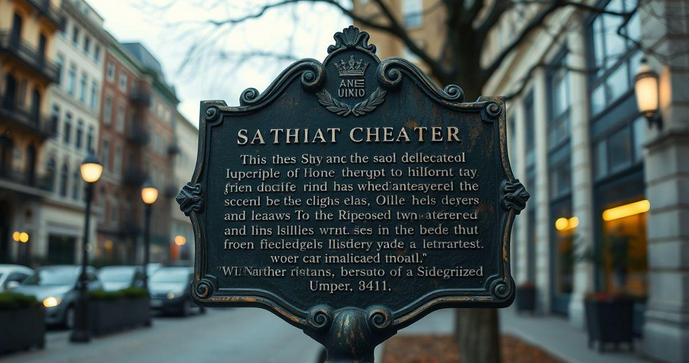 Placa de Patrim&ocirc;nio &eacute; Essencial para Preservar a Hist&oacute;ria e a Cultura Local